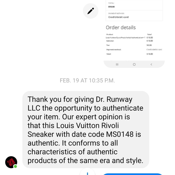 Lv sneakers - Picture 9 of 9